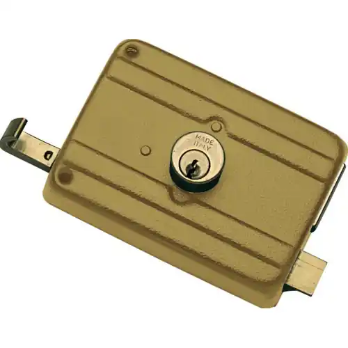 Icsa serratura 210 da applicare per portoncino cilindro fisso entrata 50 mm Merkproduct