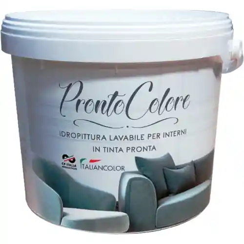 Hete Deal Idropittura prontocolore lavabile traspirante 2,5 lt. per interni colore tortota ideale per interni