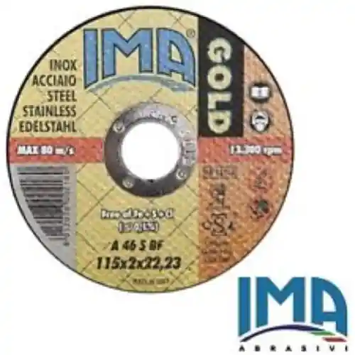 Ima disco mola abrasiva Ø 230x2 mm per ferro acciaio metallo smerigliatrice flex troncatrice Goedkoop