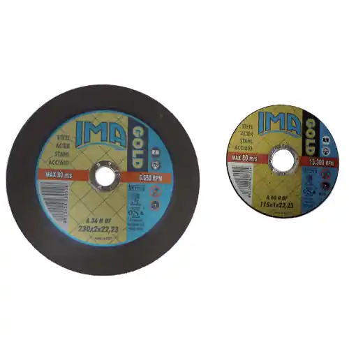 Laatste Kans ima mola abrasiva minidisco disco per taglio ferro metallo Ø mm 230x2x22 flex