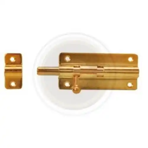 Must-Have Imof catenacciolo piatto ottone lucido 60 mm catenaccio porte porta
