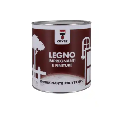 Impregnante Cuver 2,5 lt noce chiaro Y02 impregnante protettivo per legno pronto all‘uso opaco Exclusieve Aanbieding