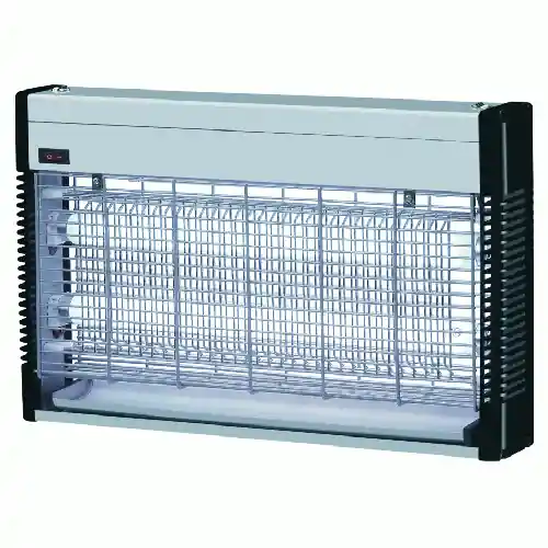 Veilige Betaling Insetticida antizanzare elettrico 100mq 2x15W con cassetto raccogli insetti 230/50hz cm51x13x32
