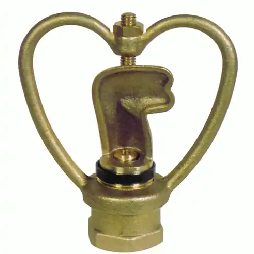 Populair irrigatore a farfalla in ottone attaco da 1/2" per irrigazione girdino