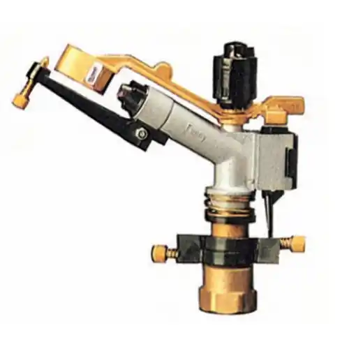 Fabrieksprijs irrigatore a settori funny 0-360° attacco 1" superficie bagnata 1074 mq