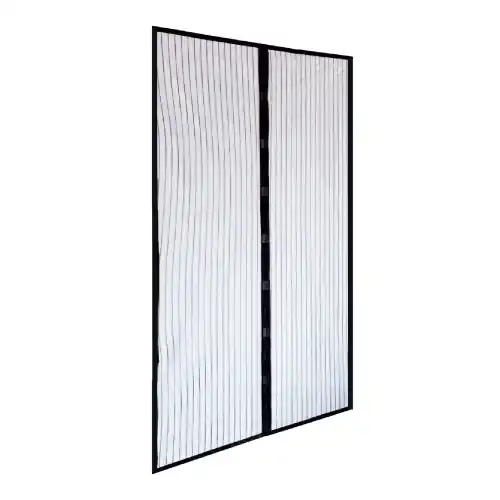 Rechtstreeks Van De Fabrikant Irs zanzariera magnetica nera in poliestere cm 140x250 per porte balconi