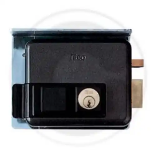 Iseo 5250.20.50.5 serratura elettrica con pulsante 50 mm per cancelli tetto Flitsaanbieding
