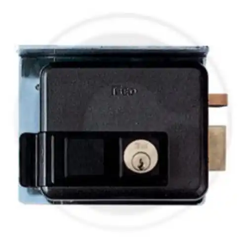 Iseo 5250.20.80.5 serratura elettrica con pulsante 80 mm per cancelli tetto Korting