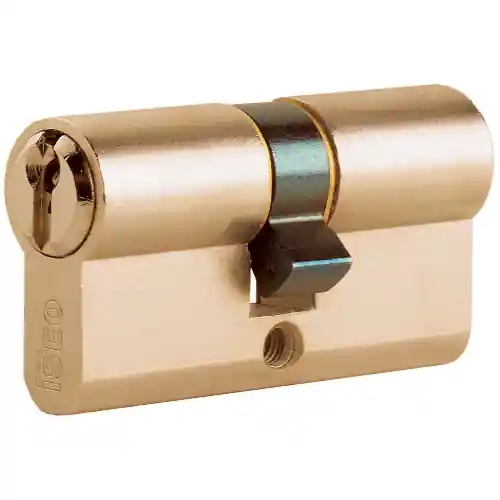 Aanbieding Iseo 8209.40.40 cilindro doppio profilo 80 mm (40+40) ottone 3 chiavi