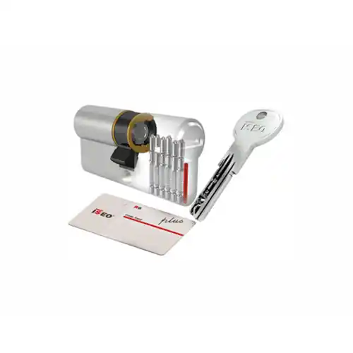 Iseo cilindro R6 Plus mm 35x55 a profilo europeo 5 chiavi + 1 da cantiere con carta Finale Uitverkoop