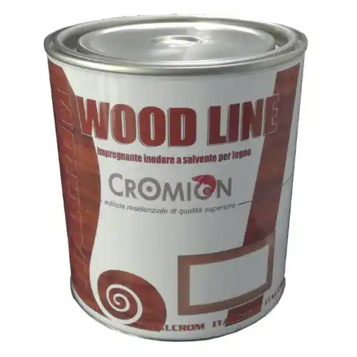 Italcrom impregnante cerato castagno 0,750 lt per legno per ambienti marini e montani Gratis Retour