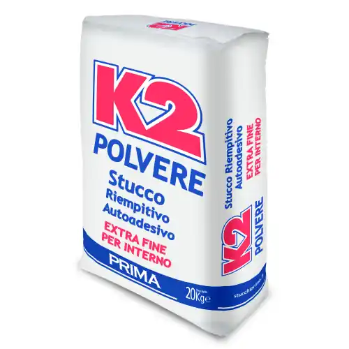 Op = Op K2 cf 20 kg di stucco riempitivo in polvere extra fine per uso interno interni