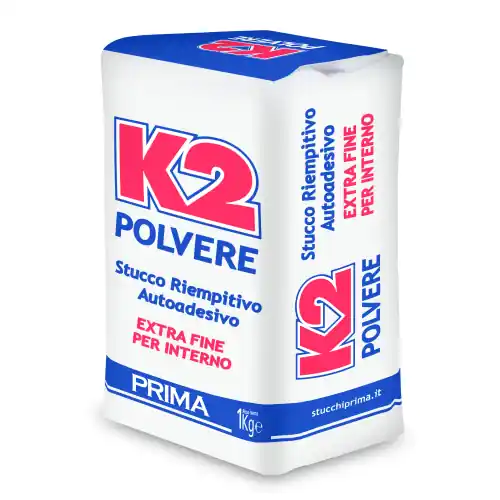 Nieuw K2 stucco riempitivo in polvere da 1 kg autoadesivo per uso interno edilizia