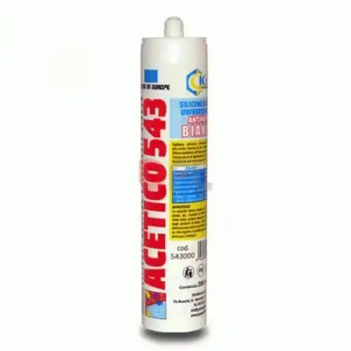 Beperkt Aanbod K2F 280 ml silicone acetico trasparente sigillante antimuffa verniciabile