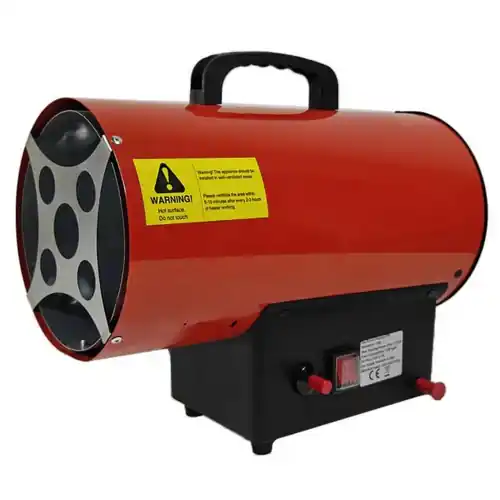 Beste Prijs Kasart Generatore di aria calda Serie UNK-G 30 potenza termica 30 KW port. aria 650 m3/h per riscaldare ambienti di ampie superfici e asciugare intonaci e pitture