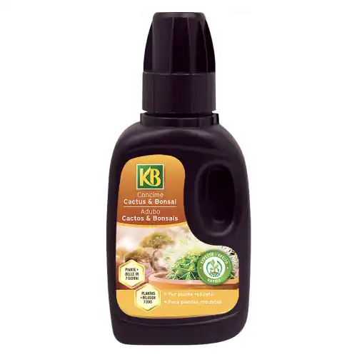 Korting Kb concime liquido per bonsai e cactus ad assorbimeto rapido per piante da interno e da esterno