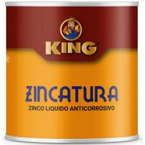Snelle Levering King 500 ml zinco liquido vernice ferro metallo antiruggine grigio