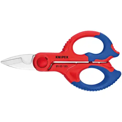 Laatste Versie Knipex forbici spellafili per elettricista mm155 in acciaio inossidabile con manici rivestiti in fibra di vetro