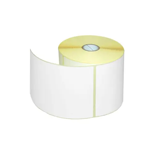 Koem rotolo 400 etichette adesive termiche dirette 105x148mm foro ø 40mm per imballaggi e spedizioni (Bianco - X 1) Speciale Aanbieding