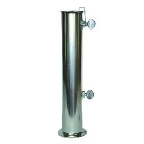 Koem supporto tubolare in ferro zincato Ø 55 mm tubo di ricambio per base ombrellone Betrouwbaar
