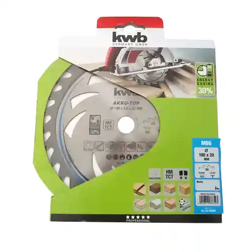 Finale Uitverkoop Kwb 1 lama ø190x2x20mm sega circolare a taglio sottile rivestita in metallo duro per legno truciolato plastica