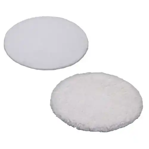 Beperkt Aanbod Kwb 2093095 set 2 cuffie Ø 250 mm in cotone e sintetico per lucidatrice by Einhell