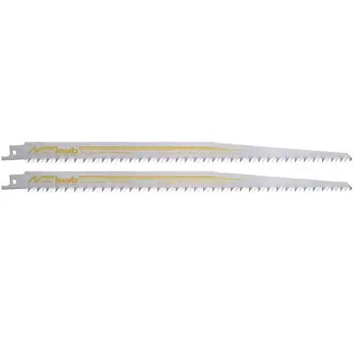 Aanbieding Kwb 576500 set 2 lame per sega a gattuccio universali 305 mm taglio medio per legno