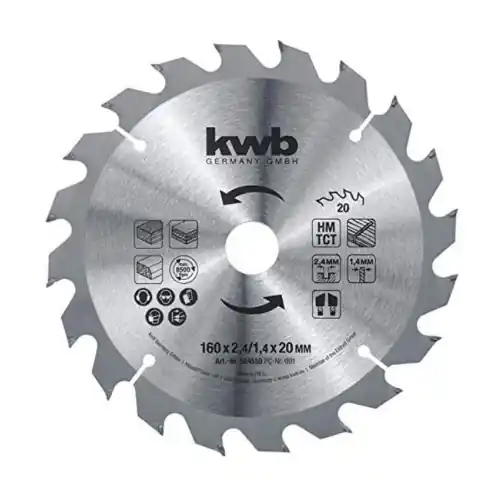 Flitsaanbieding Kwb disco lama per legno 190x30 mm per sega circolare 30 denti by einhell