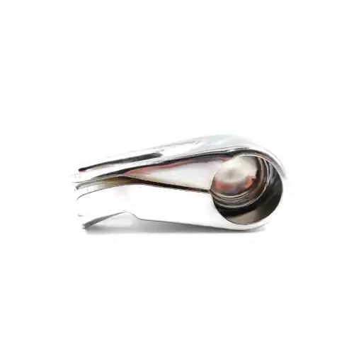Lage Prijs La Nordica Extraflame ricambio supporto sinistro cromato per corrimano rif. 1024056 per stufe e cucine a legna