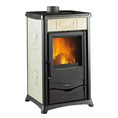 Koopje La Nordica termostufa a legna Rossella Plus pergamena 23000Kcal 13,5Kw