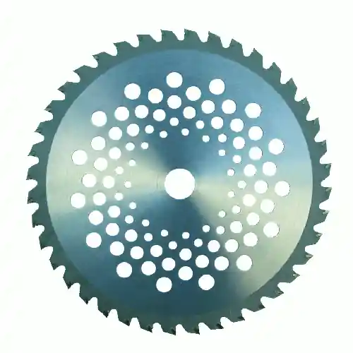 Seizoensaanbieding Lama disco in acciaio 40 denti per decespugliatore placche tungsteno Ø 255 mm