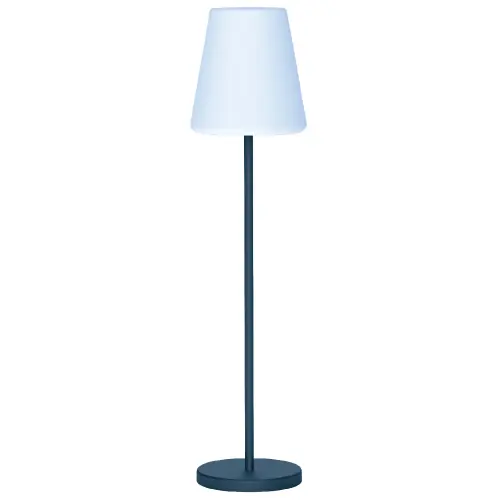 Populair Lampada led con piantana Lola Slim 120 in ABS e polibutitilene antracite luce fredda calda RGB Ø 28x119 cm da esterno