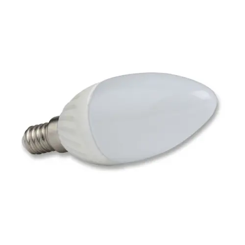 Favoriet lampadina led a candela 4,7W luce bianco freddo attacco E14 opaco