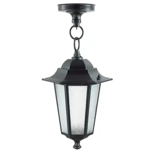 lanterna Berlino con catena 60W alluminio con vetro lampada giardino Betaalbaar