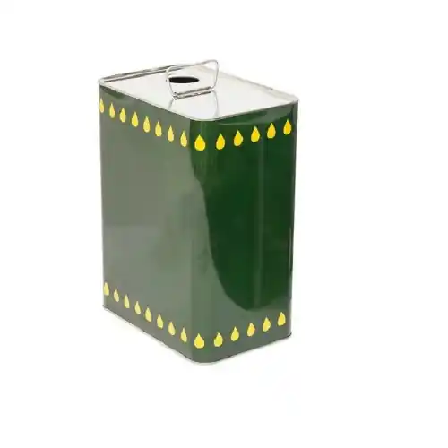 Latta per olio in lamiera verde 10 lt senza tappo accessorio accessori tanica Exclusieve Aanbieding