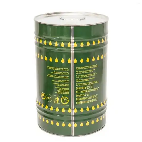 Latta per olio in lamiera verde 25 lt senza tappo accessorio accessori tanica Finale Uitverkoop