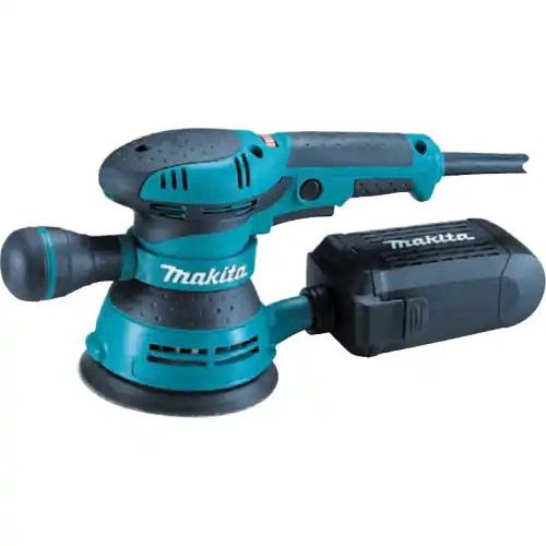 levigatrice orbitale Makita BO5041 rotorbitale a base tonda a strappo 125 mm Rechtstreeks Van De Fabrikant