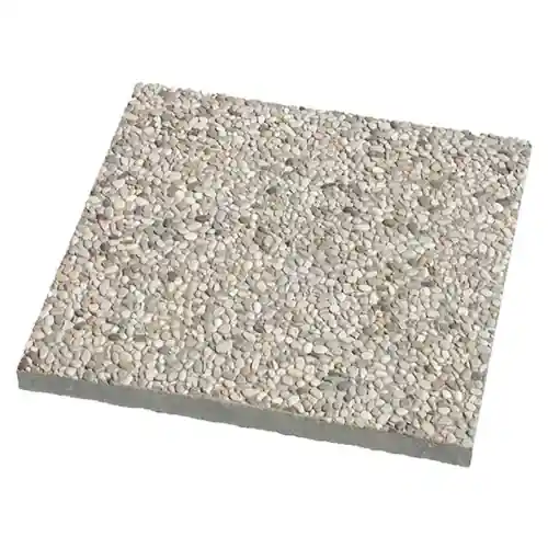 Aanbieding Life in garden Base per ombrellone da giardino in ghiaino lavato 50x50 cm spessore 3,5 cm lastra marmetta outdoor