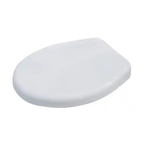 Meest Verkocht Linpha Sedile wc per vaso Felce in polipropilene bianco 45x39cm con cerniere regolabili in abs tipo A ricambio copriwater