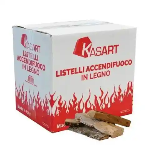 Aanbieding Listelli accendifuoco in legno misto essiccato confezione da 14 dm³ per camini barbecue e stufe