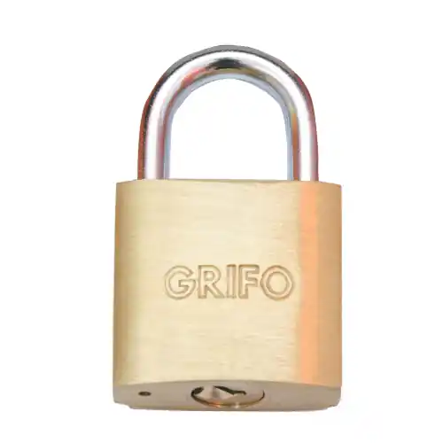 lucchetto in ottone serie Grifo mm 30 arco acciaio catenaccio sicurezza cancello Hete Deal
