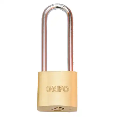 lucchetto in ottone serie Grifo mm 30 arco acciaio catenaccio sicurezza cancello Express Levering