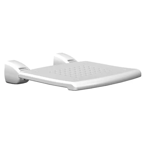 Lukas sedile ribaltabile doccia mod PR-WS-PP-BX cm 51x x 45,5 x 11,6 portata 125 kg in tecnopolimeri supporti in alluminio pressofuso Hoge Kwaliteit