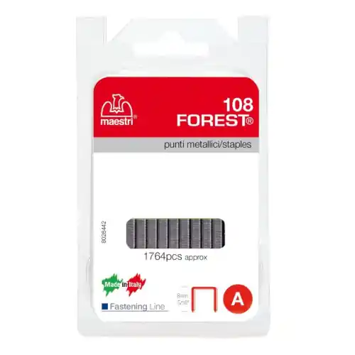 Nu Kopen Maestri art 108 Forest punti metallici per spillatrice graffette metalliche