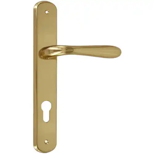 Betrouwbaar maniglia serie Goccia con placca in lega oro lucido quadro 8/FY maniglie