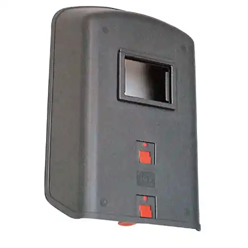 maschera schermo di protezione per saldare saldatori in plastica grigio norme EN Gecertificeerd