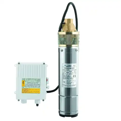 Matra elettropompa sommersa Venus 100 / ottone HP 1 pompa acqua sommergibile per acque chiare Beperkte Voorraad