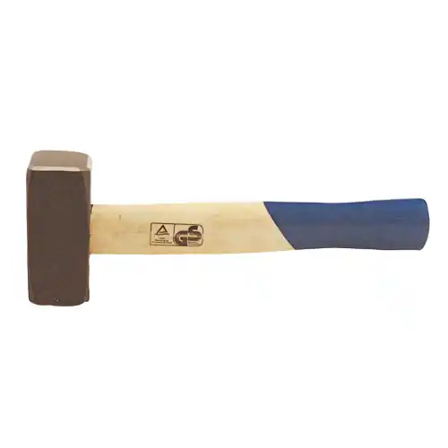 Nu Kopen mazzetta mazzuola ottagonale per edilizia in acciao 2 kg con manico a norme GS