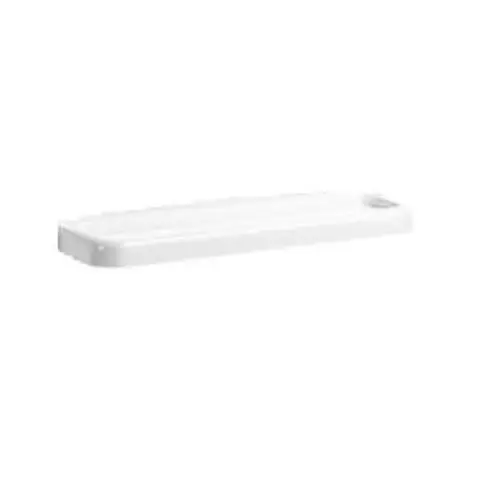 Mensola per arredo bagno in abs colore bianco 46 x 12 cm accessori wc Direct Beschikbaar