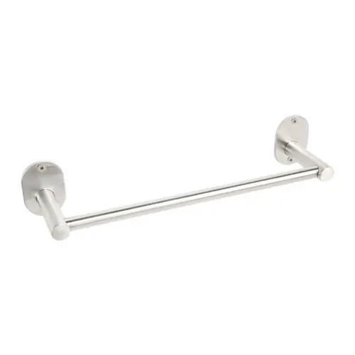 Metaform Blizz Porta asciugamani a barra in acciaio inox AISI 304 spazzolato 30 cm con fissaggio a parete e viti incluse, accessori per il bagno porta salviette Weekendaanbieding